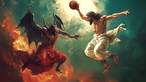 Celestial vs Demonic Basketball Game