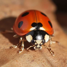 Macro Photograph of a Ladybug