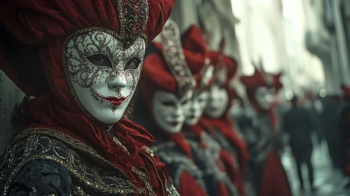 Venetian Masks: A Carnival Dream