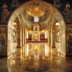 Glistening Church Interior