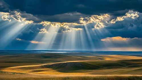 Sunlight Through Clouds