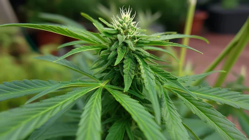 Close-Up of a Green Plant
