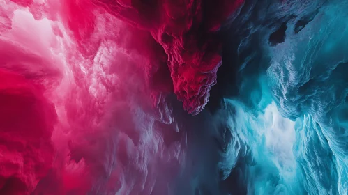 Ethereal Cloudy Colors in Abstract Art