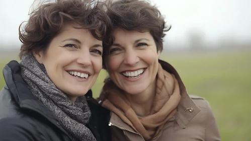 Happy Female Friends Portrait