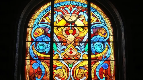 Colorful Church Window Art