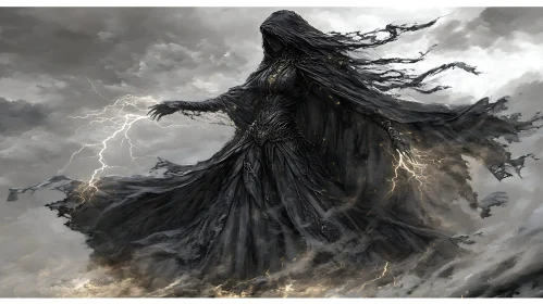 Storm Weaver: A Gothic Fantasy Portrait