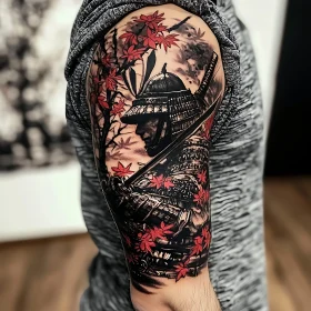 Japanese Samurai Tattoo Art