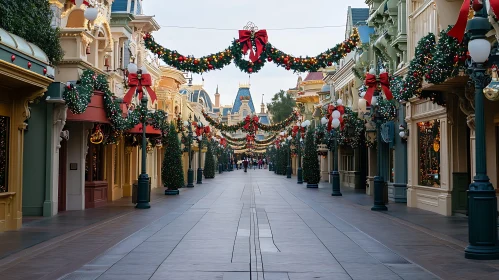 Christmas Decorations in the City