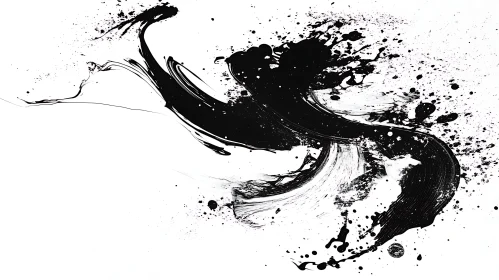 Expressive Ink Splash Design