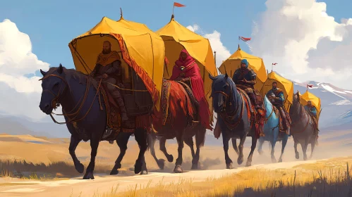 Equestrian Travel Across Arid Lands