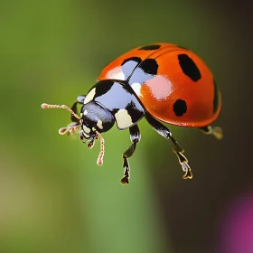 Detailed Ladybug Macro Shot