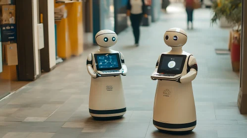 Robotic Assistants in Shopping Mall