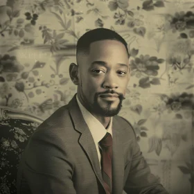 Vintage Portrait of Will Smith