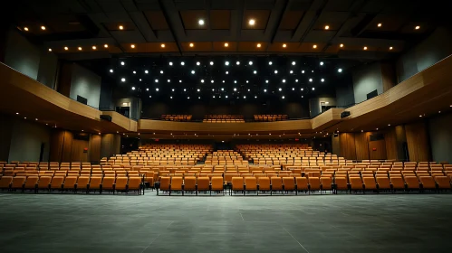 Empty Theater Seating