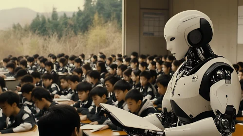 Futuristic Education with Robot Instructor