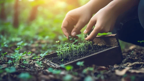 Planting Seedlings with Care