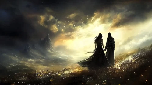 Ethereal Couple Landscape