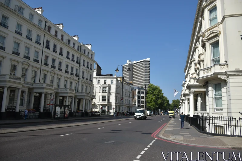 Historical London Street Scene Free Stock Photo