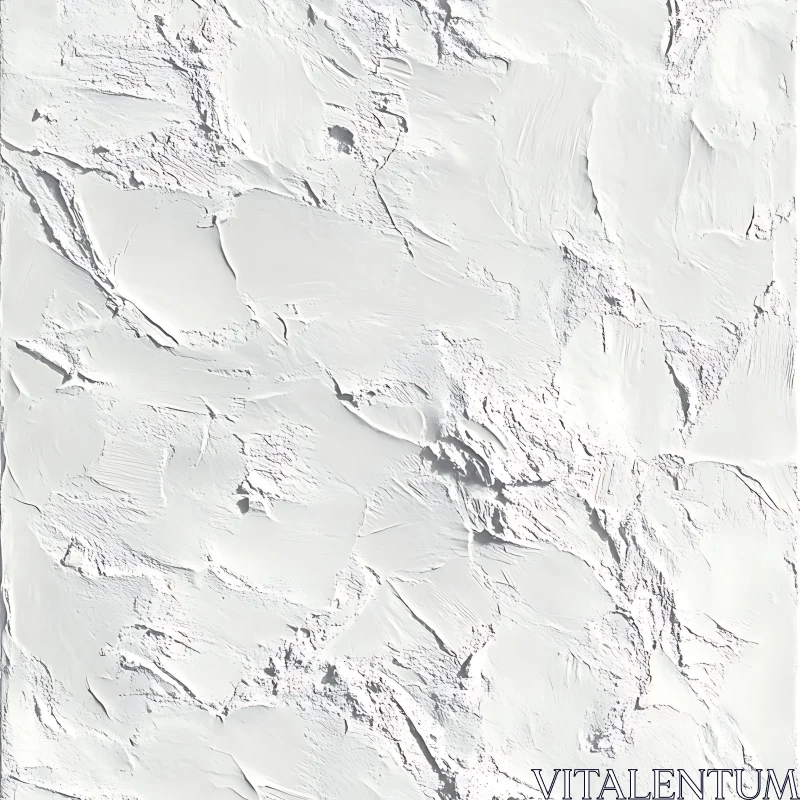 AI ART Textured White Surface Art