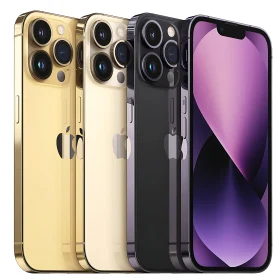Four iPhones in Different Colors