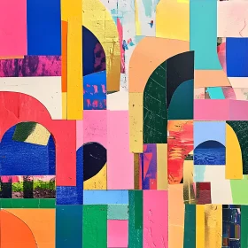 Colorful Geometric Abstract Art