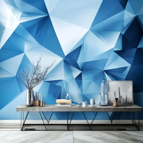 Modern Interior with Geometric Design