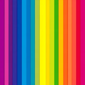 Rainbow Color Palette of Stripes