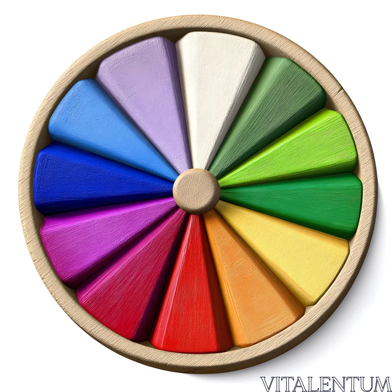 AI ART Spectrum Wheel