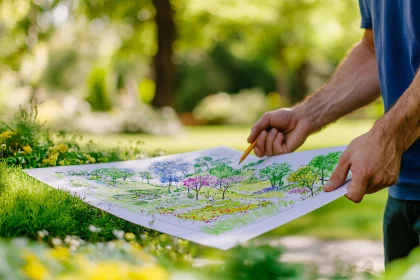 Landscape Planning Art in the Garden