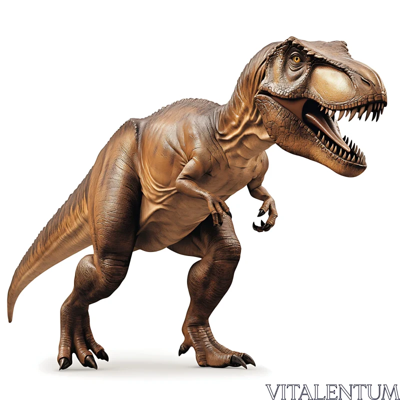 T-Rex: A Prehistoric Beast AI Image