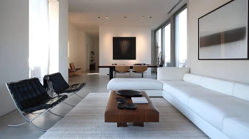 Contemporary Interior with Clean Lines