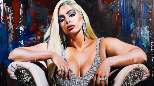 Glamorous Pop Art of Lady Gaga