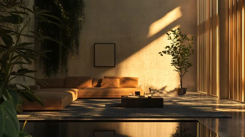 Modern Living Room with Natural Light