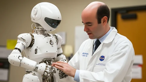 Scientist and Robot: A Glimpse into the Future