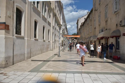 European City Street Scene