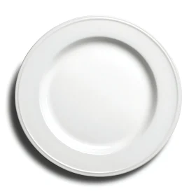 Minimalist White Plate