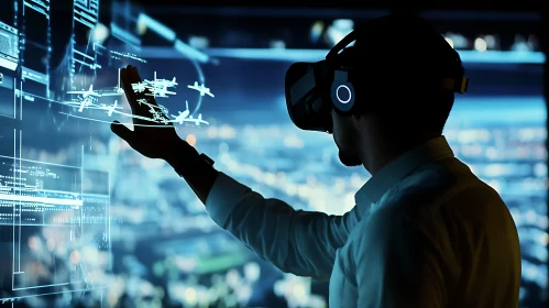 Virtual Reality Interface Interaction