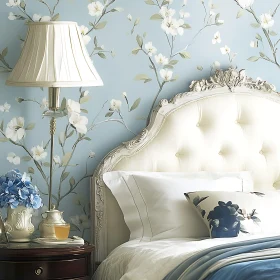 Floral Bedroom Interior Design