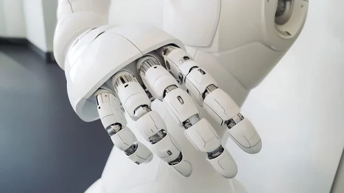 Robotic Hand Close-Up