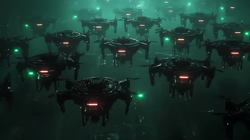 Teal Drone Array