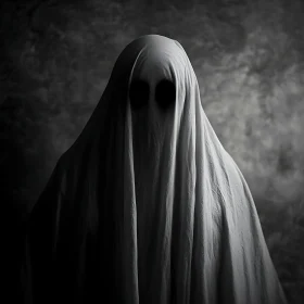 Phantom in Pale Cloth: A Spectral Vision