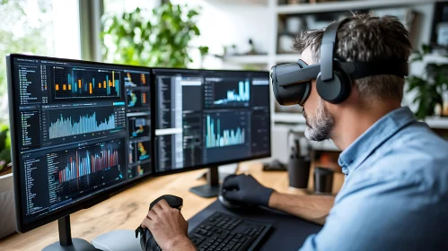 VR Immersion: Data Analysis in Virtual Reality