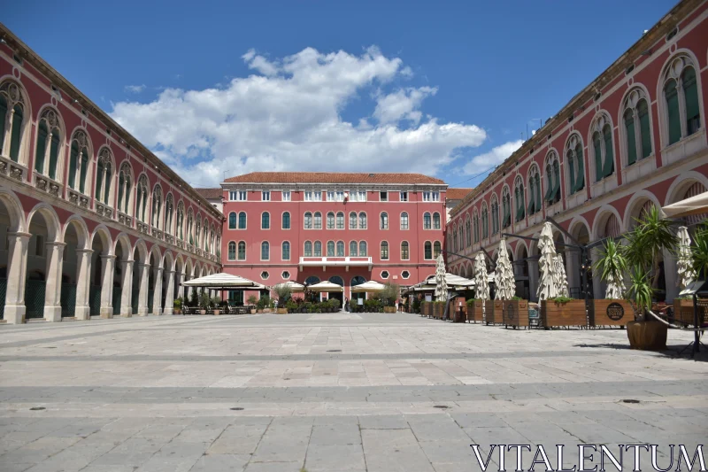 Mediterranean Architecture in Split Free Stock Photo