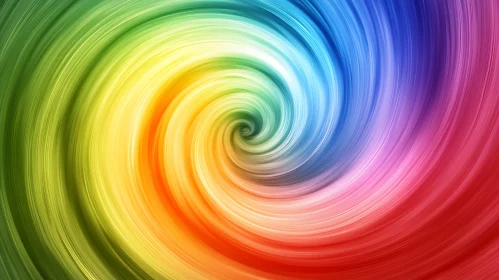 Colorful Abstract Spiral