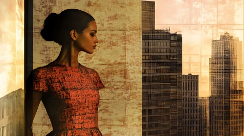 Urban Gaze: A Woman's Reflection