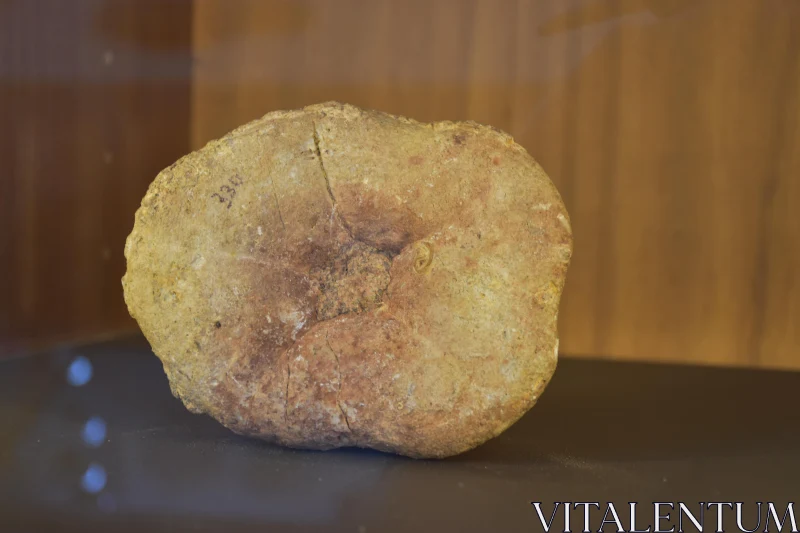 PHOTO Textured Sea Biscuit Fossil Specimen