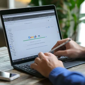 Digital Interaction with Laptop