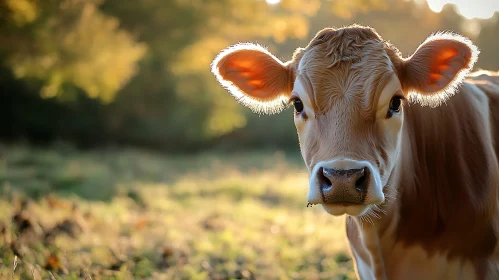 Cow in a field