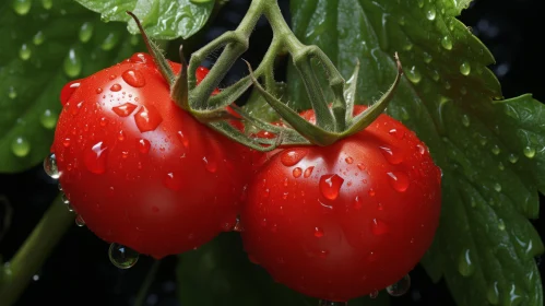 Raindrops on Tomato Plants: A Study in Sustainable Design