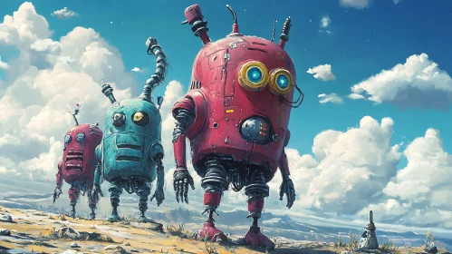 Robots in a desolate land